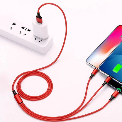 3 In 1 Fast Charging Cable