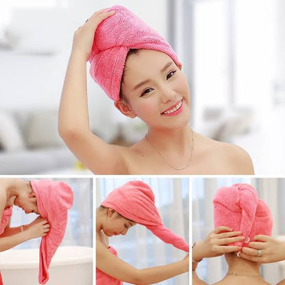 Turby Towel – Super Absorbent Quick-drying Hair Cap