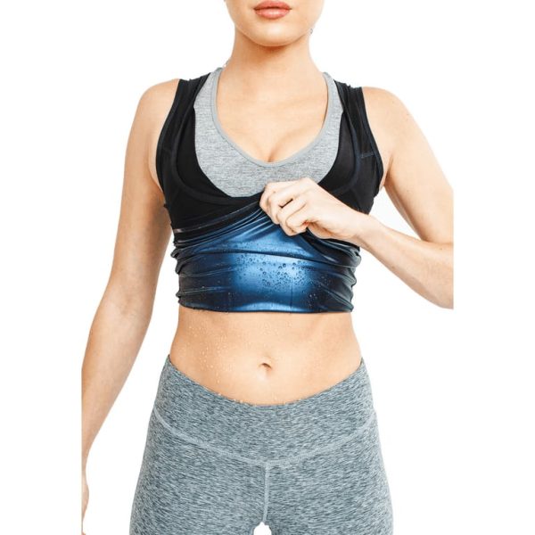 Women's Sweat Shaper for Weight Loss - Fat Burning Tummy Control Shapewear for Workouts